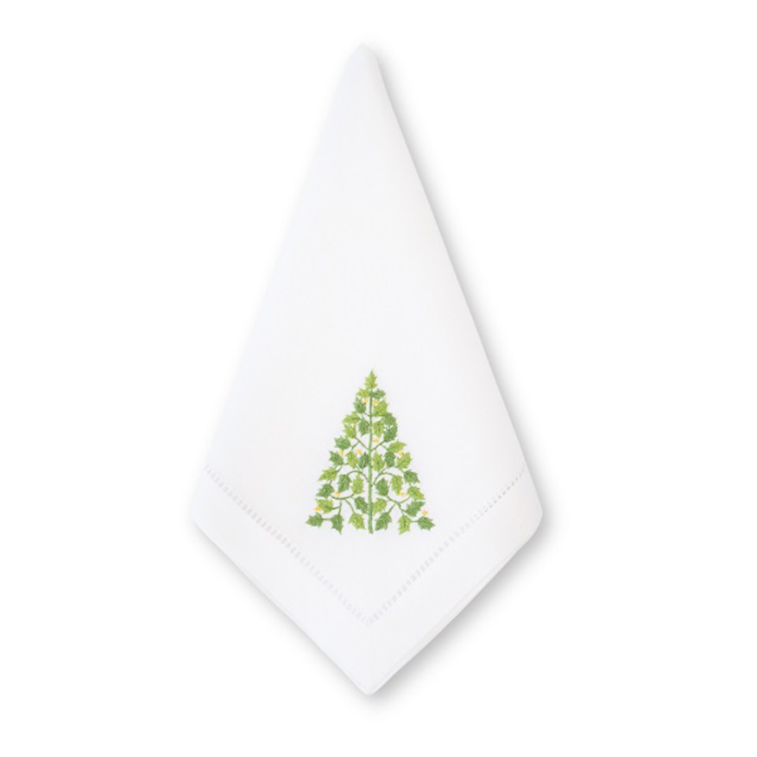 Cotton Napkin 40cm, Christmas Tree image 1